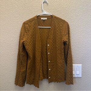 Madewell Cardigan Checkerboard Cardigan Small